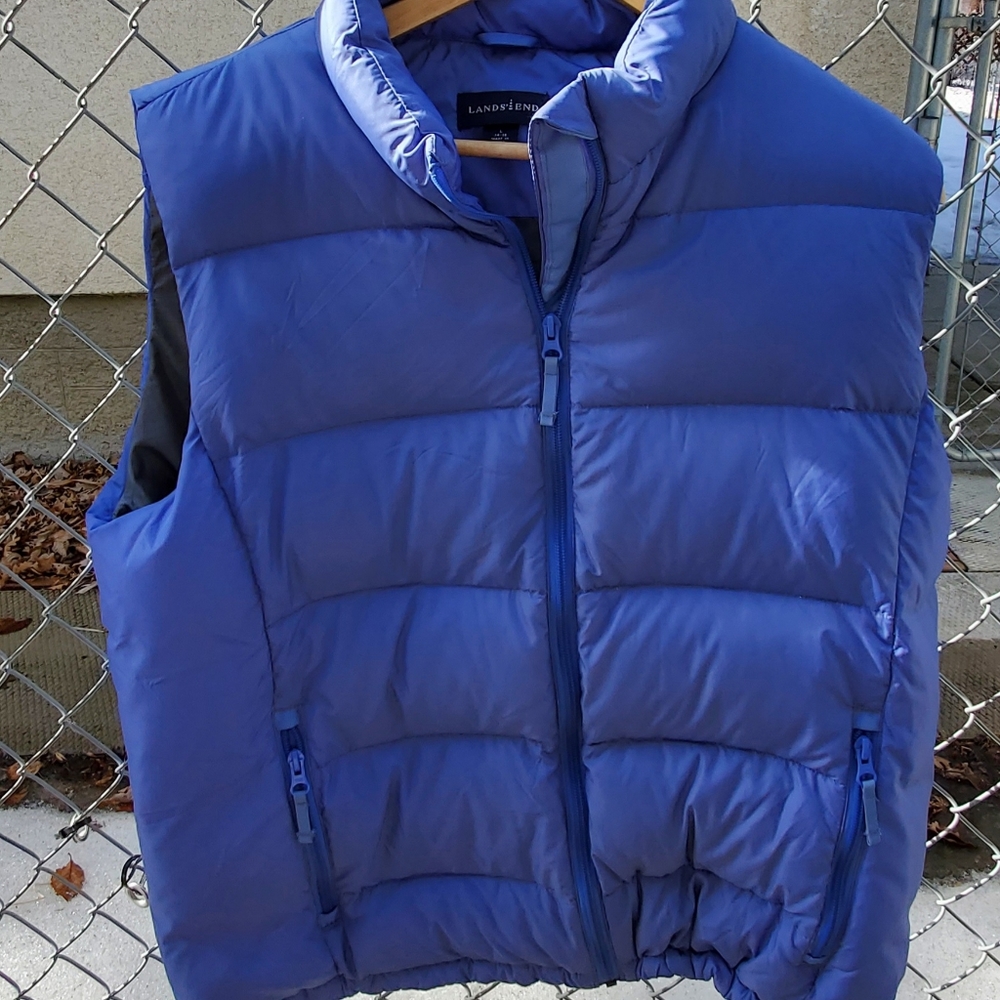 Ladies Lands End Down Vest